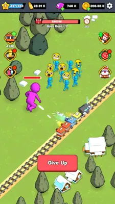 Train Tycoon Idle Defense android App screenshot 0