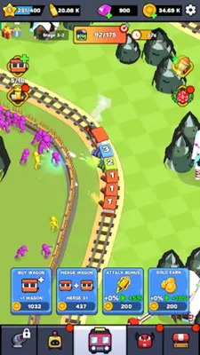 Train Tycoon Idle Defense android App screenshot 5